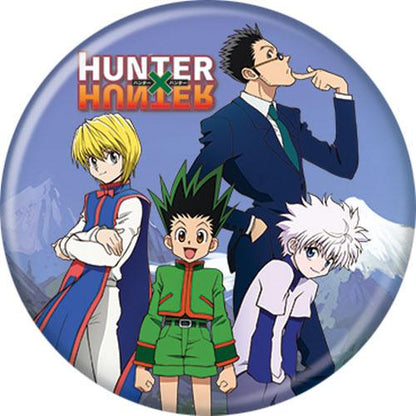 Hunter X Hunter Group On Blue 1.25 Inch Button