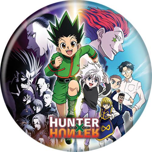 Hunter X Hunter Group Gon Run 1.25 Inch Button