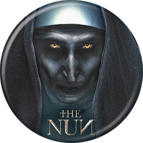 The Nun Valek Dark Button 1.25" Round