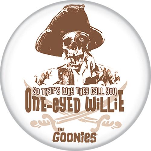 The Goonies One-Eyed Willie 1.25 Inch Button