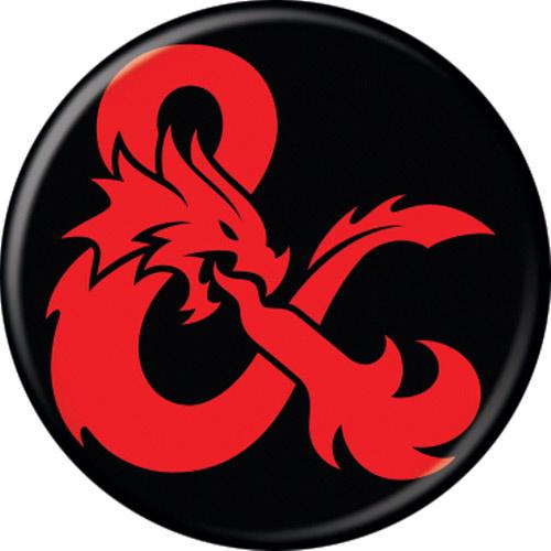 Dungeons & Dragons Ampersand 1.25 Inch Button