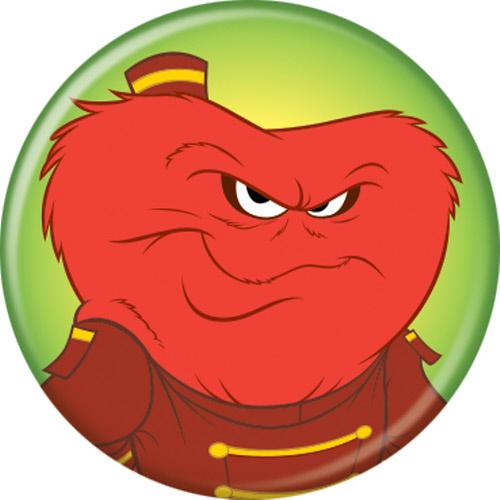 Looney Tunes Gossamer 1.25 Inch Button