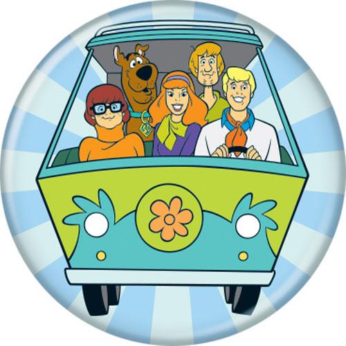 Scooby-Doo! The Gang Mystery Machine 1.25 Inch Button