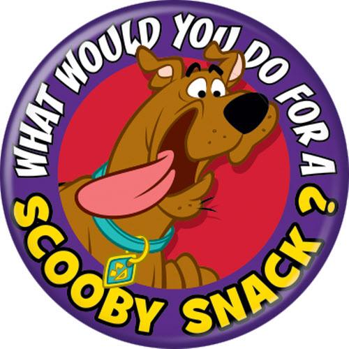 Scooby-Doo! Scooby Snack 1.25 Inch Button