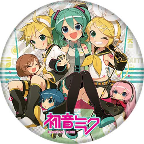 Hatsune Miku Group by Utyako 1.25 Inch Button