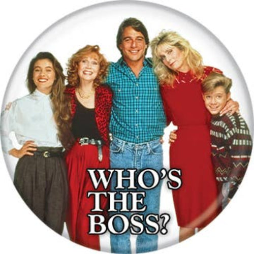 Who's The Boss Cast 1.25 Inch Button