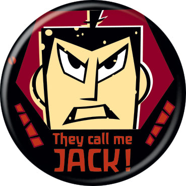 Samurai Jack They Call Me Button 1.25" Round