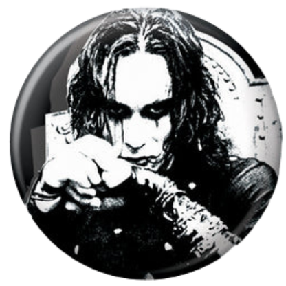 Crow Eric Draven 1.25 Inch Button