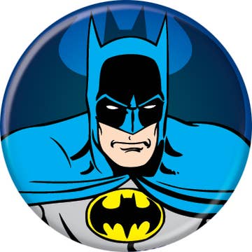 DC Comics Batman Head Button 1.25" Round