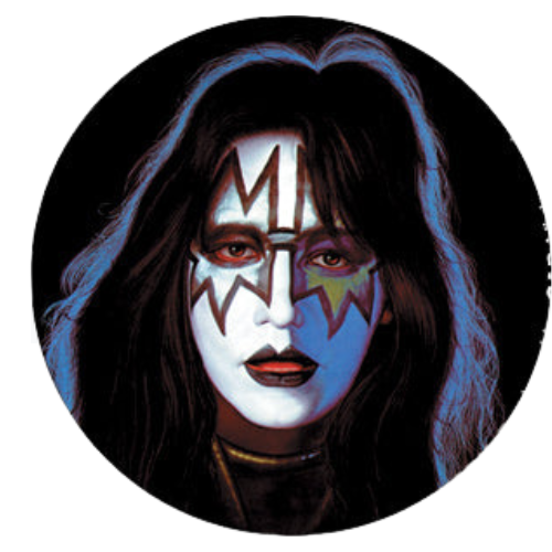 KISS Spaceman Frehley 1.25 Inch Button