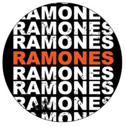 Ramones Logo 1.25 Inch Button