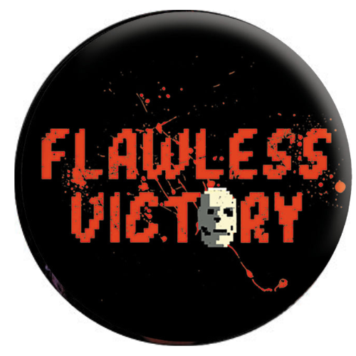 Mortal Kombat Flawless Victory 1.25 Inch Button