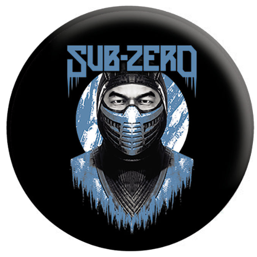 Mortal Kombat Sub-Zero 1.25 Inch Button