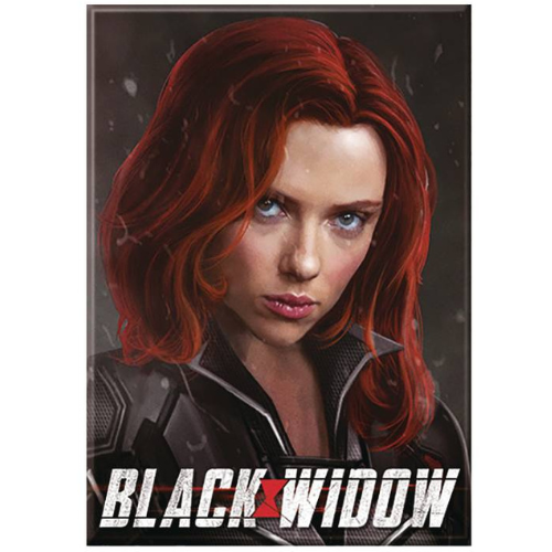 Black Widow Close Up Magnet