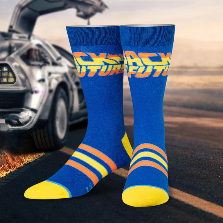 Back To The Future Stripe Crew Socks
