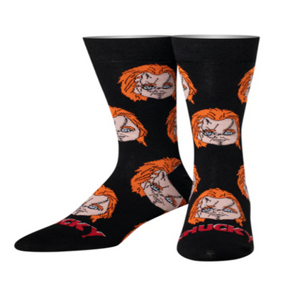 Chucky Heads Crew Socks