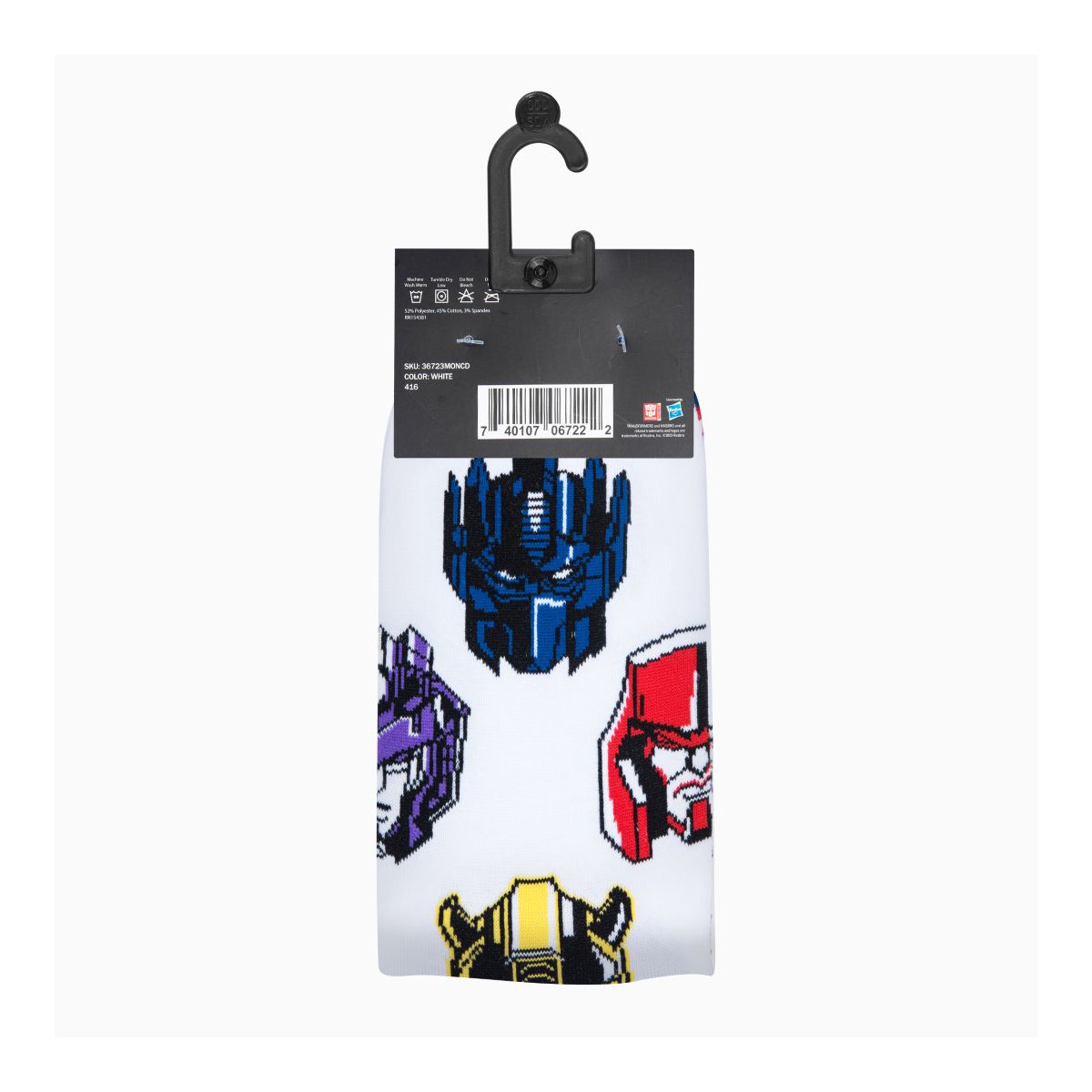 Transformers Split Crew Socks