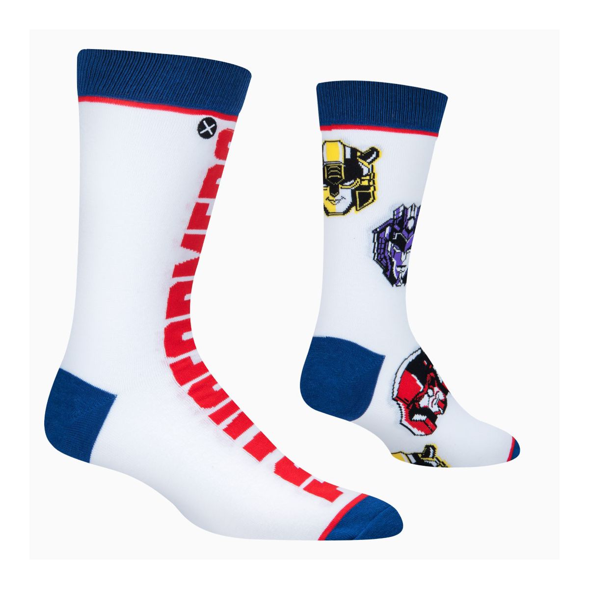 Transformers Split Crew Socks