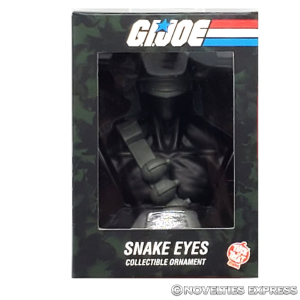 G.I. Joe Snake Eyes Bust Ornament