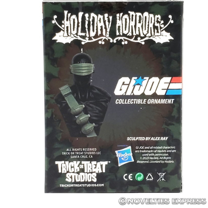 G.I. Joe Snake Eyes Bust Ornament