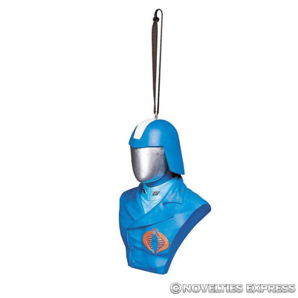 G.I. Joe Cobra Commander Bust Ornament