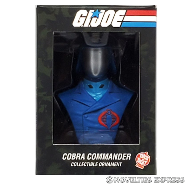 G.I. Joe Cobra Commander Bust Ornament
