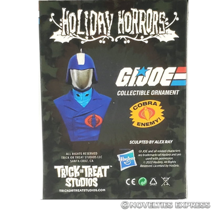 G.I. Joe Cobra Commander Bust Ornament