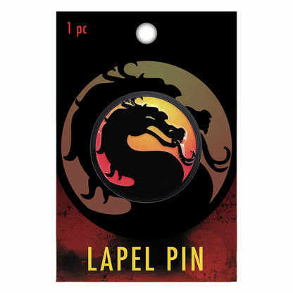 Mortal Kombat Logo Enamel Pin