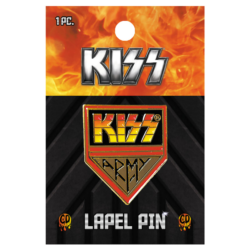 KISS Army Enamel Pin