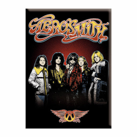 Aerosmith Band Graphic Magnet