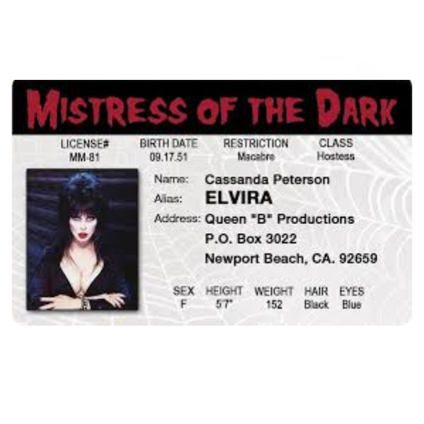 Elvira ID Card