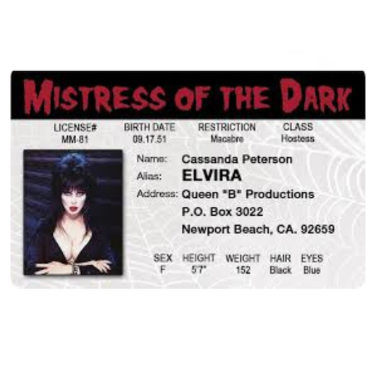 Elvira ID Card