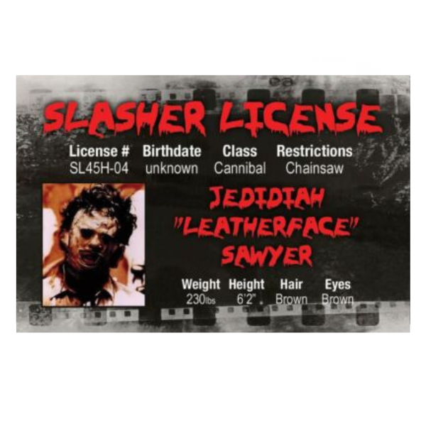 Leatherface ID Card