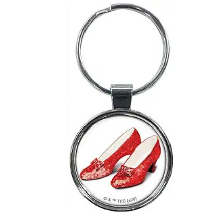 The Wizard Of Oz Ruby Slippers Key Chain