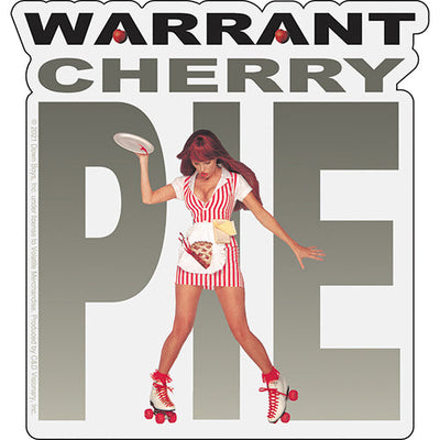 Warrant Cherry Pie Sticker