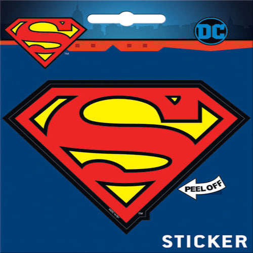 DC Comics Superman Logo 4" Sticker