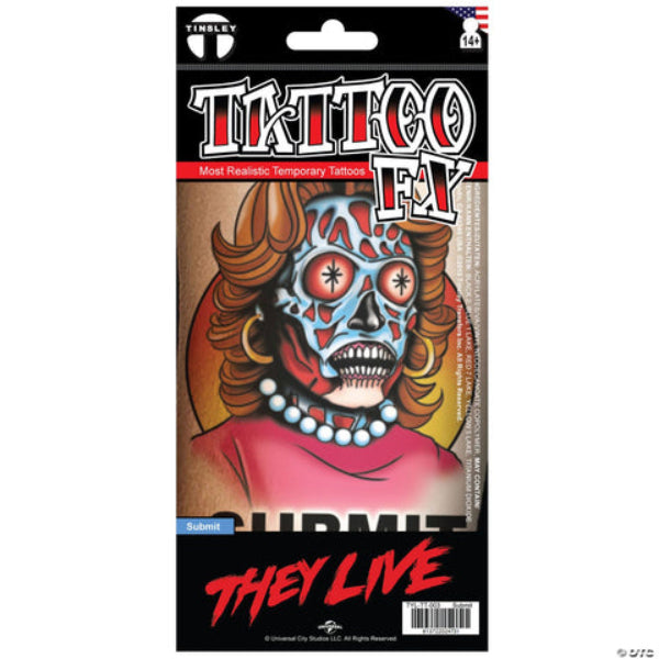 Tinsley Transfers They Live  Submit Temporary Tattoo