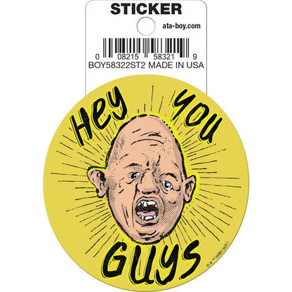The Goonies Hey You Guys Sticker