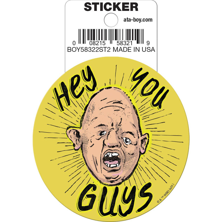 The Goonies Hey You Guys Sticker